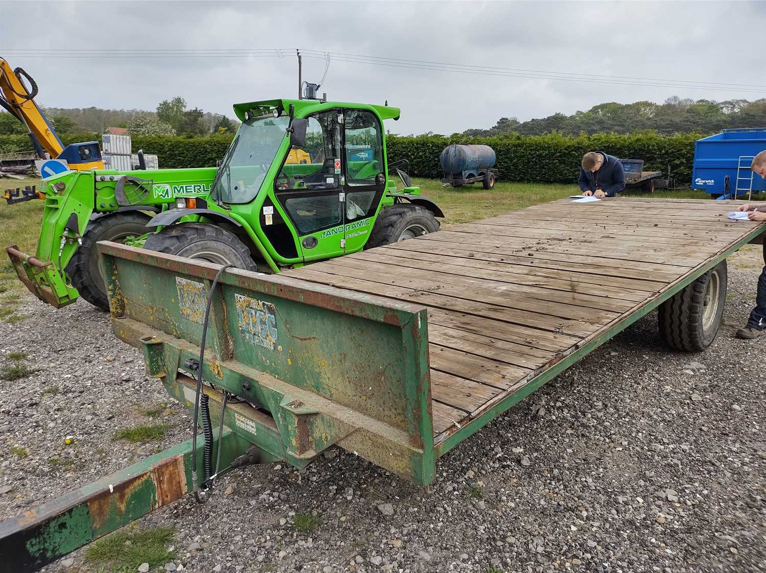 Lot 128 - Legg Bale Trailer (1991)