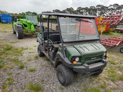 Lot 147 - Kawasaki 410 Trans Mule (2012) 1,513 Hrs Reg...