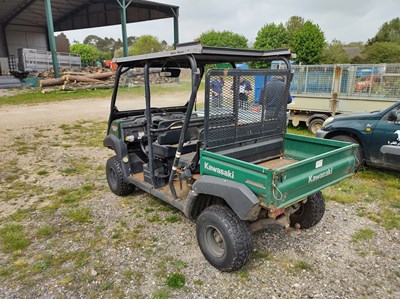 Lot 147 - Kawasaki 410 Trans Mule (2012) 1,513 Hrs Reg...