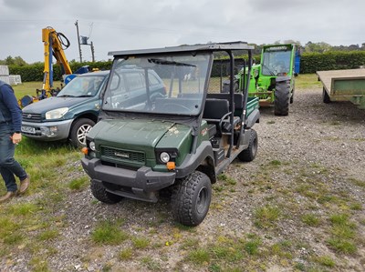 Lot 147 - Kawasaki 410 Trans Mule (2012) 1,513 Hrs Reg...